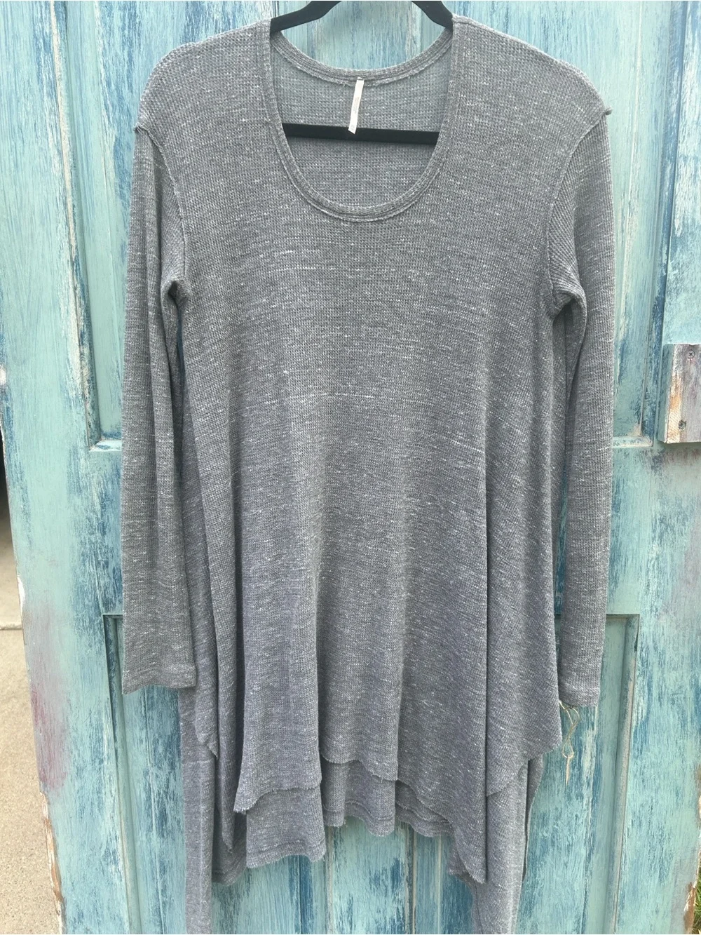 Free people Wonder Woman lightweight thermal asymmetrical tunic